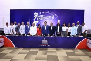 Ministro Kelvin Cruz anuncia la Gran Final de los Juegos Deportivos Fronterizos 2026